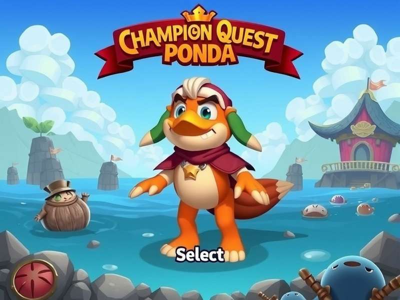 Champion Quest Ponda character selection screen